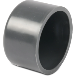 Zaślepka PVC-U 25 mm KW 16bar szary